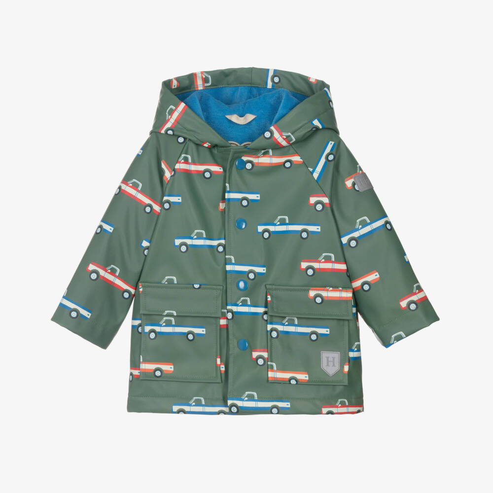 Hatley-Boys Forest Truck Adventure Coat | Childrensalon Outlet