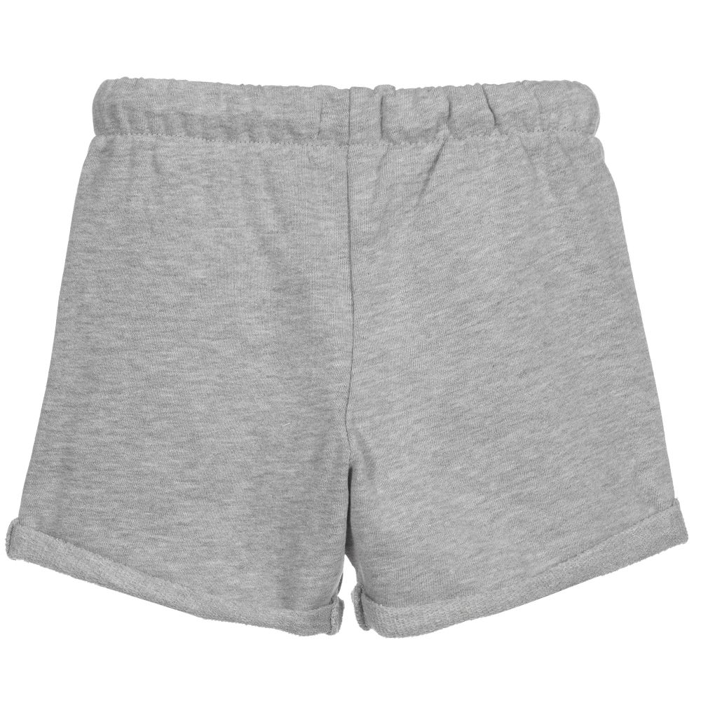 Hatley-Boys Grey Cotton Jersey Shorts | Childrensalon Outlet