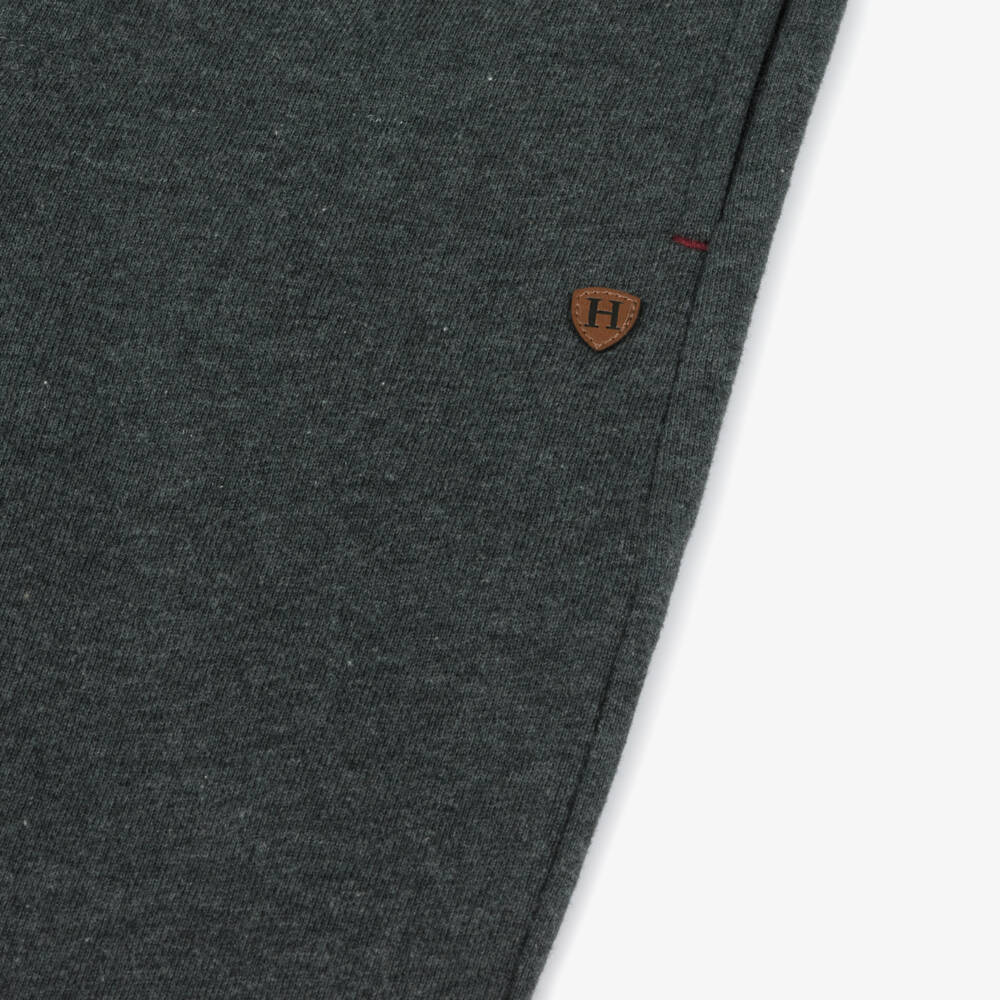 Hatley-Boys Grey Jersey Knit Joggers | Childrensalon Outlet