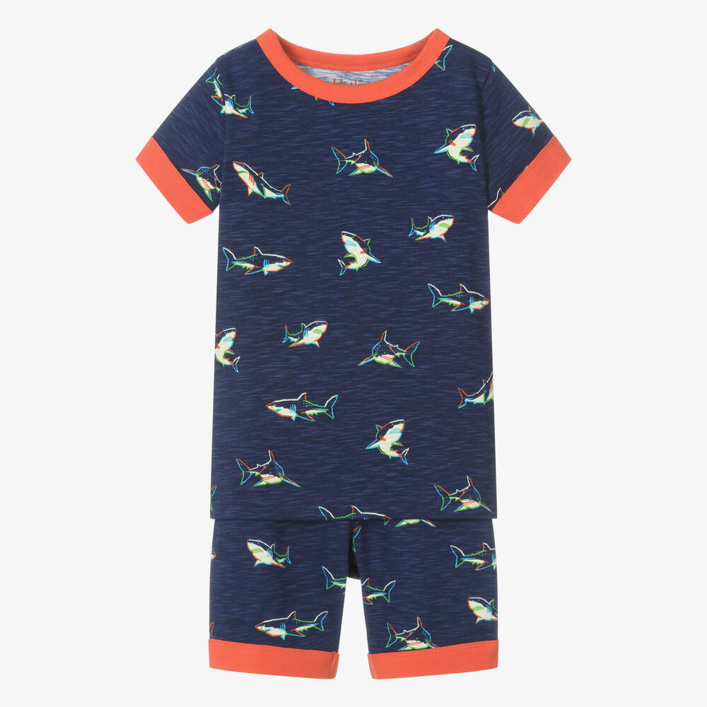 Shark pyjamas boys top