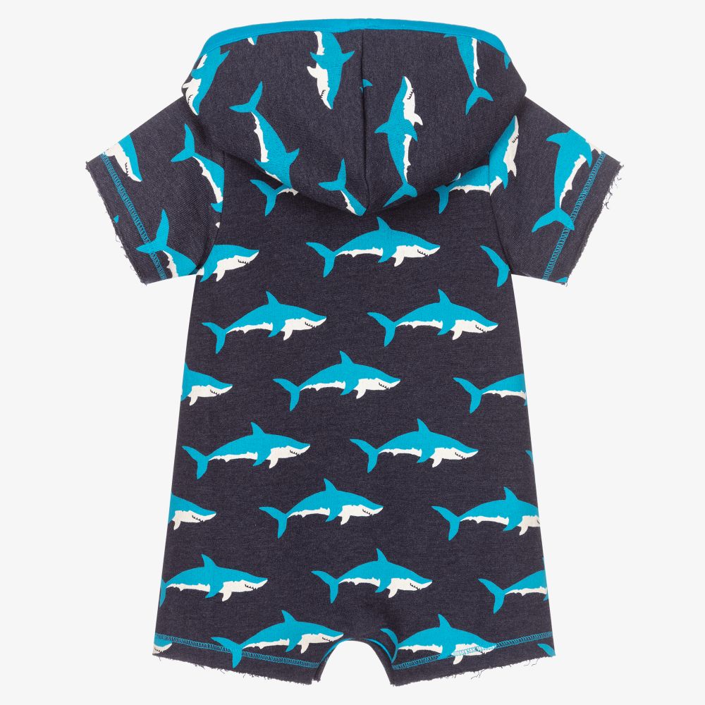 Hatley-تبّان هودي قطن لون كحلي للمواليد | Childrensalon Outlet