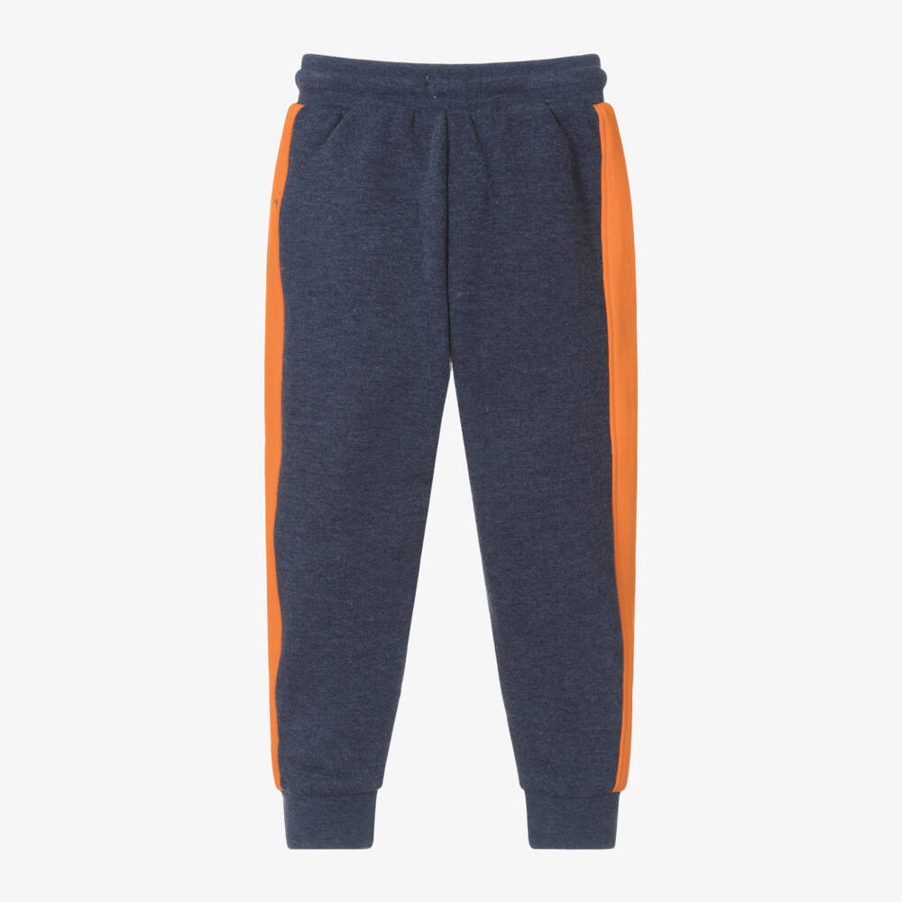 Hatley-Boys Navy Cotton Trousers | Childrensalon Outlet