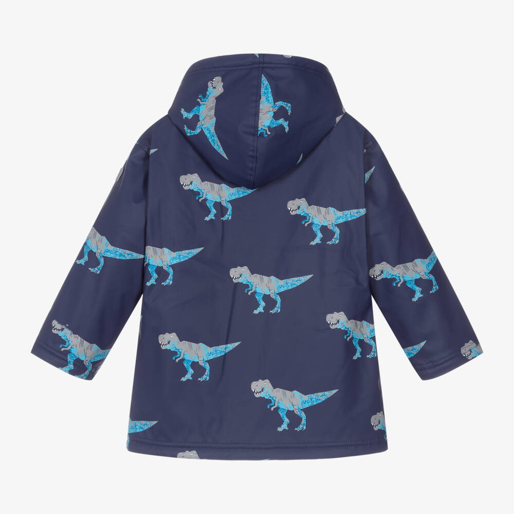 Hatley-Boys Navy Dino Raincoat | Childrensalon Outlet