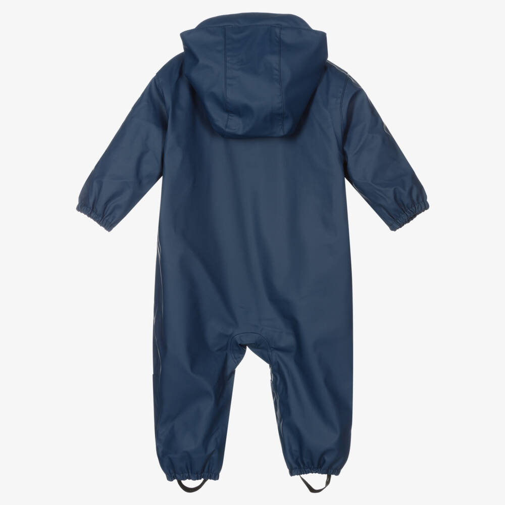 Hatley-Boys Navy Waterproof Playsuit | Childrensalon Outlet