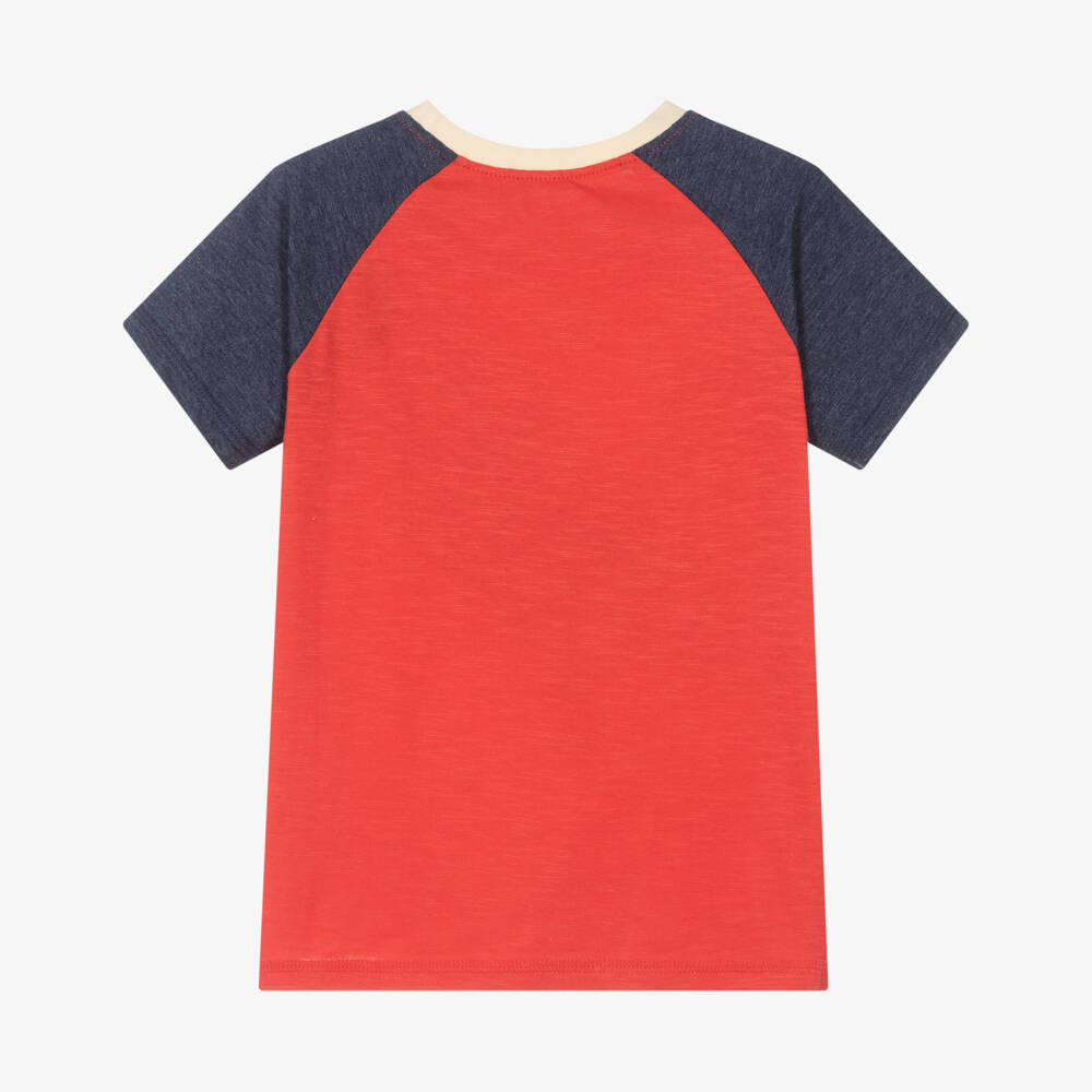Hatley-Boys Red Wings Raglan Tee | Childrensalon Outlet