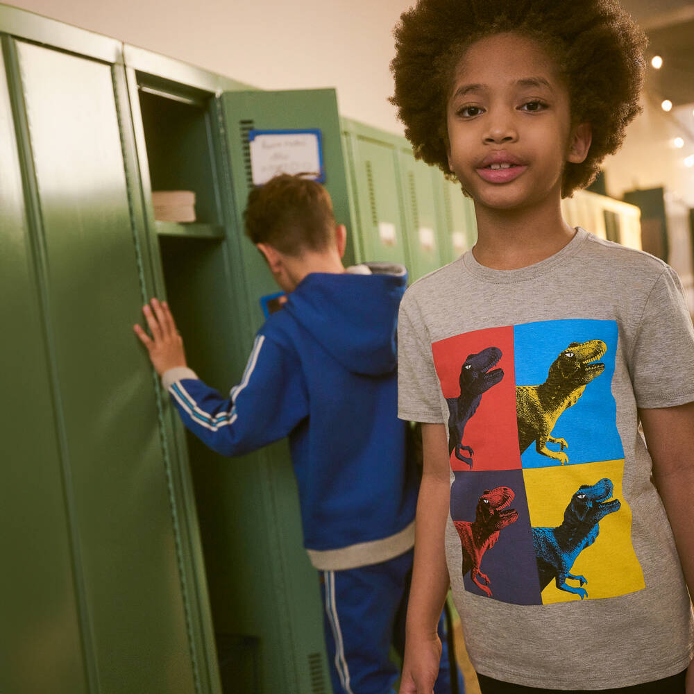 Hatley-Boys Royal Blue Cotton Hoodie | Childrensalon Outlet