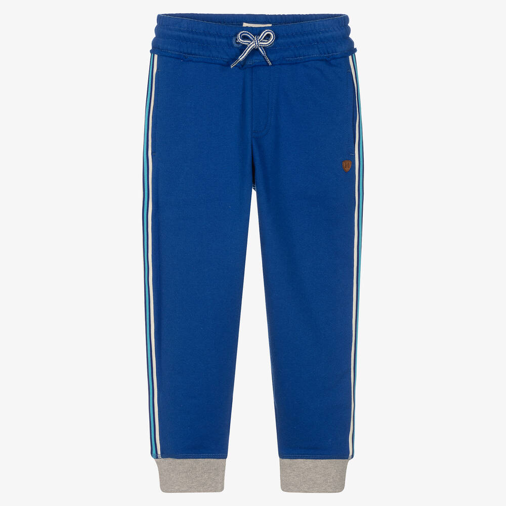 Boys royal blue joggers cheap
