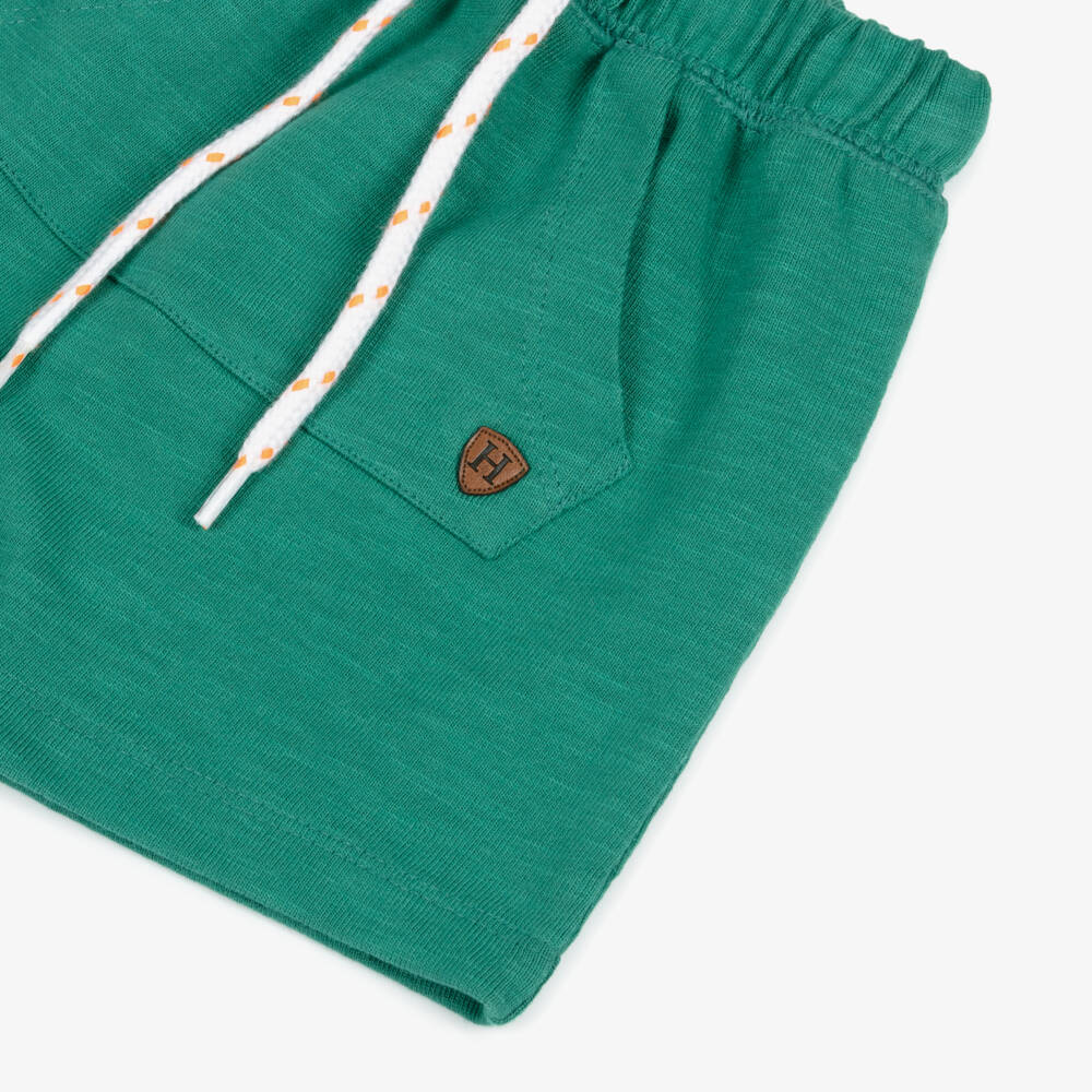 Hatley-Мягкие зеленые шорты из джерси для мальчиков | Childrensalon Outlet