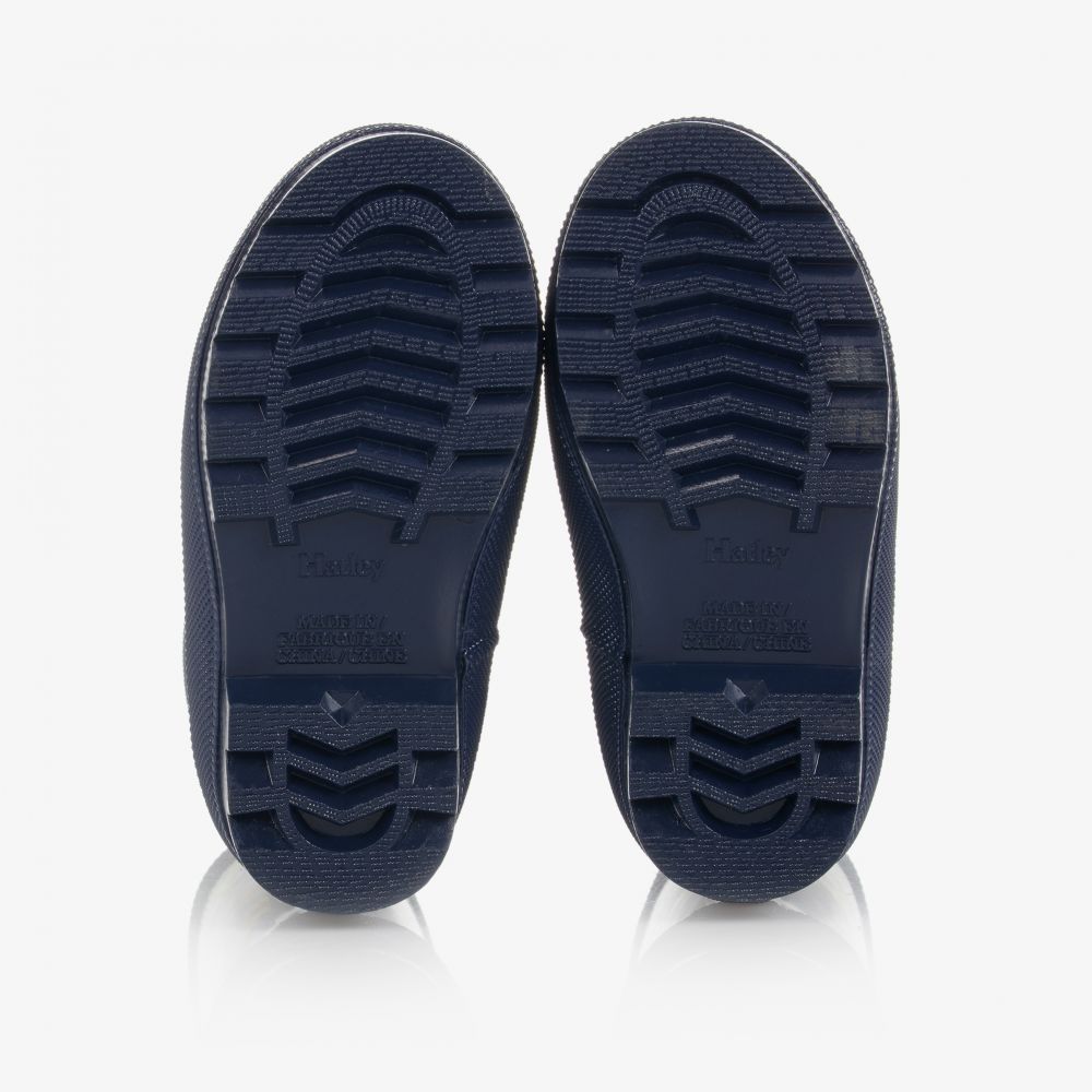 هاتلي-بوت واقي من المطر مطاط لون أزرق للأولاد | Childrensalon Outlet