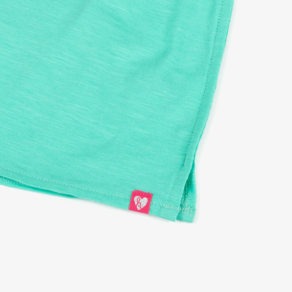 Hatley-Топ с принтом пальм для девочек аквамариновый | Childrensalon Outlet