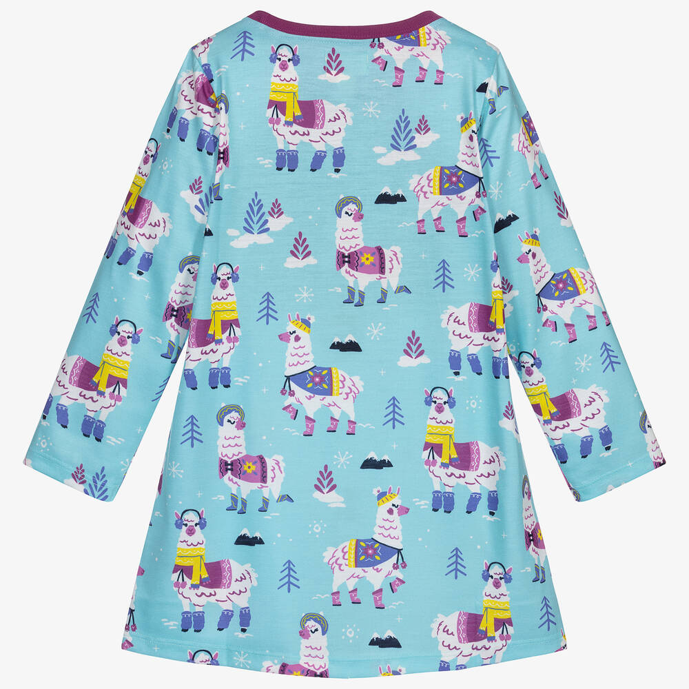 Hatley Long Sleeve Nightdress - Mountaineer Alpacas Hatley Long Sleeve Nightdress - Mountaineer Alpacas