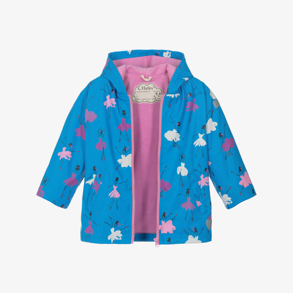 Hatley-Плащ для девочек синий балерина | Childrensalon Outlet