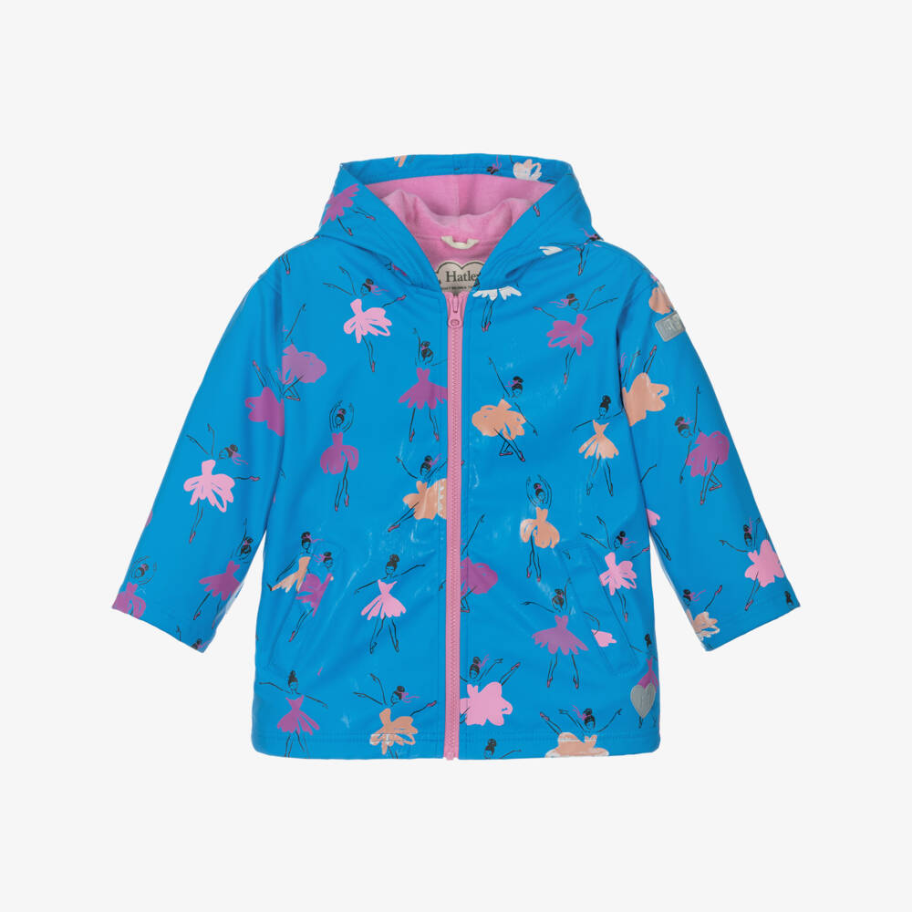Hatley-Плащ для девочек синий балерина | Childrensalon Outlet
