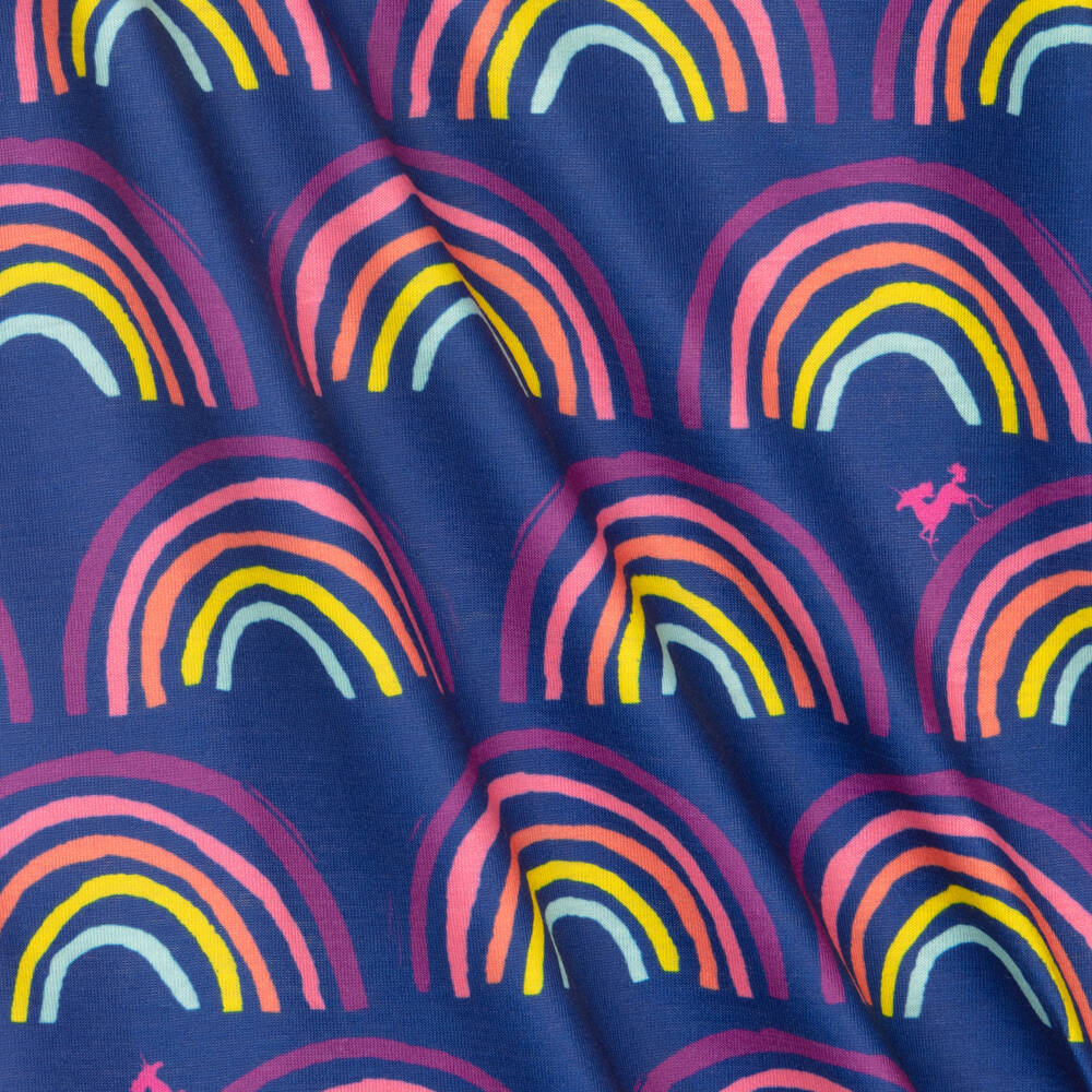 Hatley Girls Blue Rainbow Nightdress Childrensalon Outlet