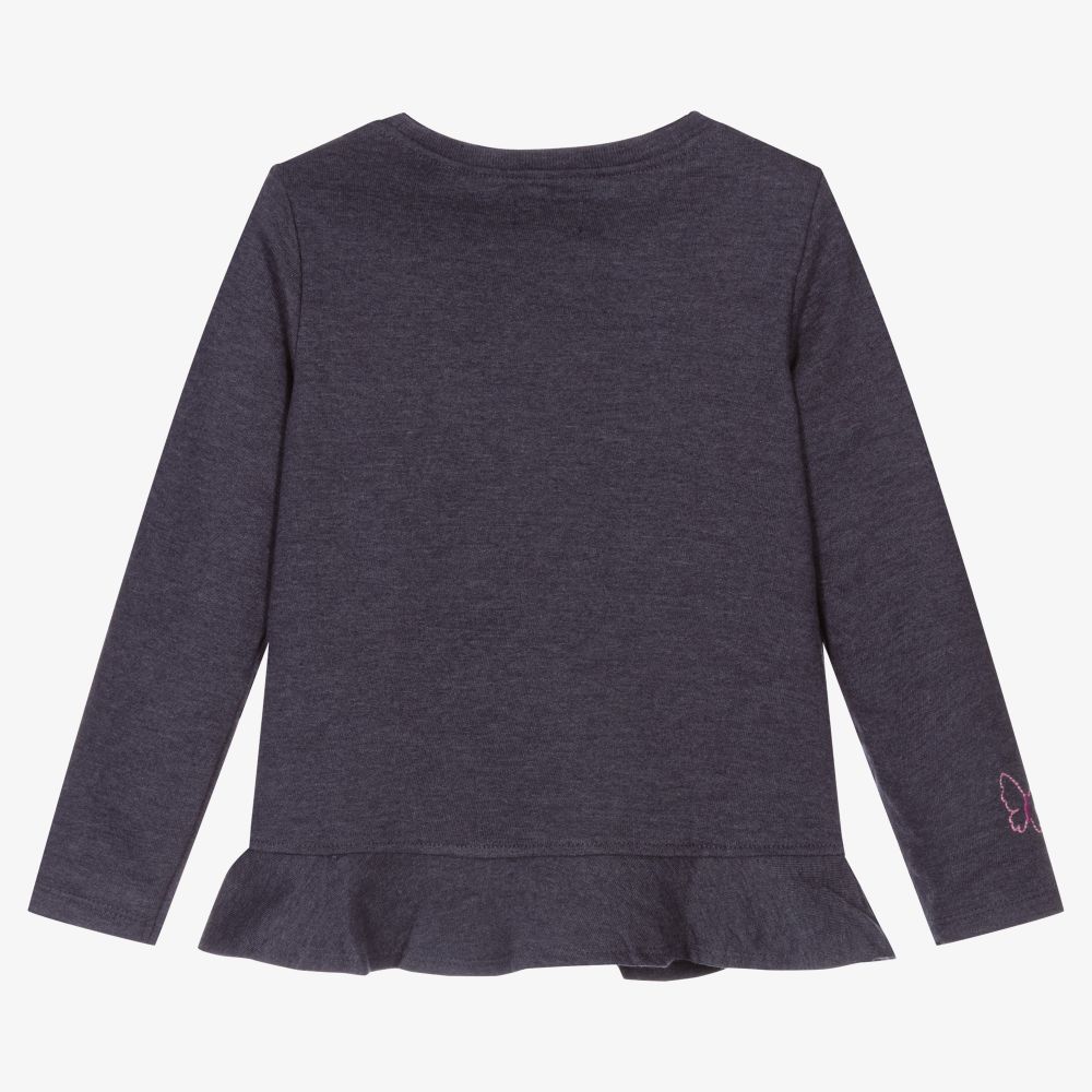 Hatley-Girls Blue Rainbow & Sun Top | Childrensalon Outlet