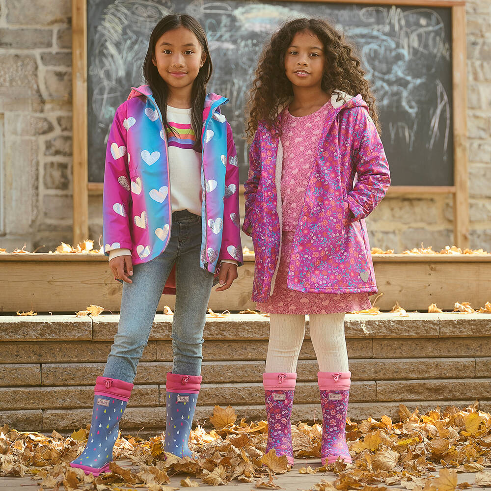 Girl raincoat cheap and boots