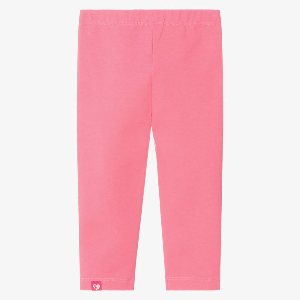 Hatley-Леггинсы с сердечками для девочек цвета жвачки | Childrensalon Outlet