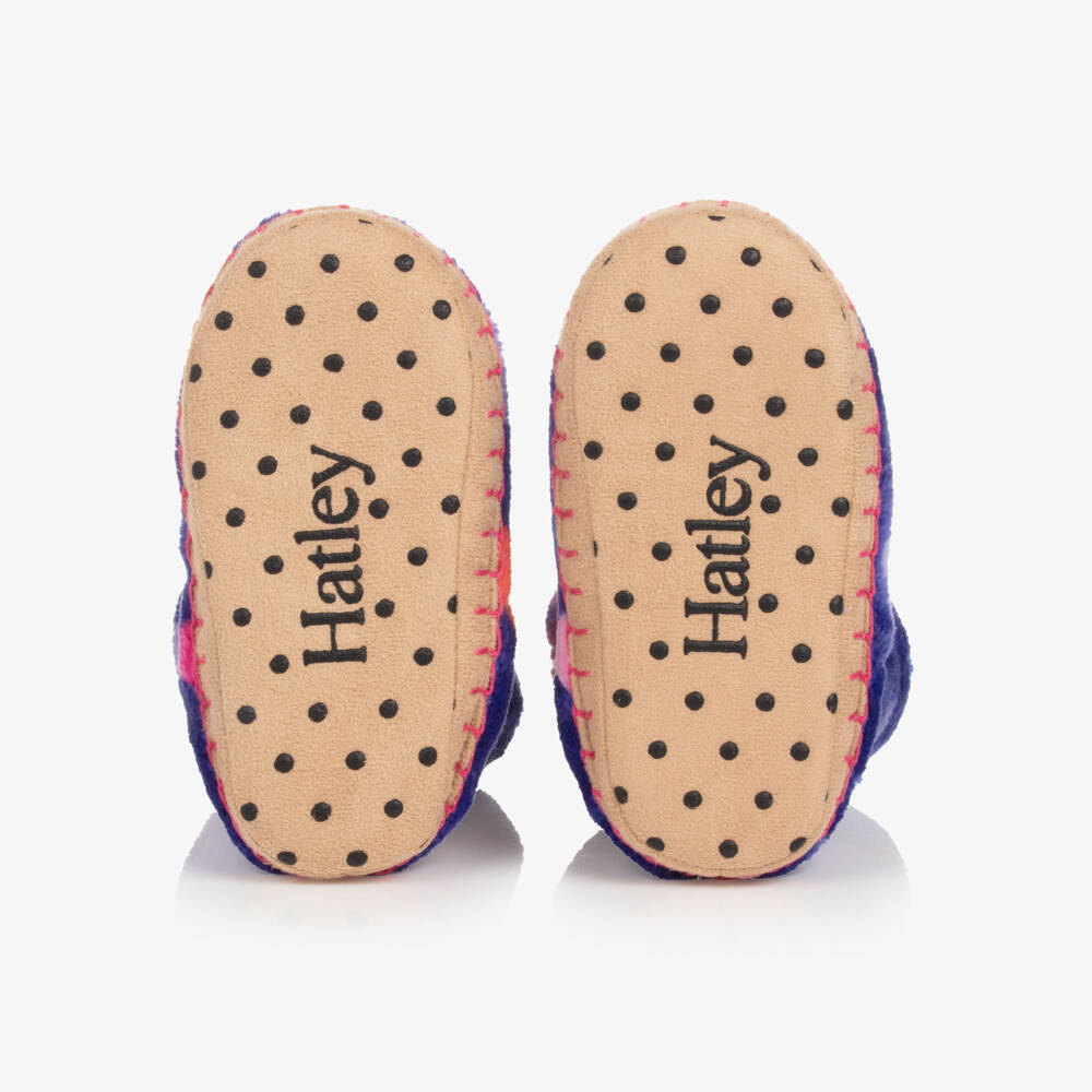 Hatley-Girls Comfy Heart Slippers | Childrensalon Outlet