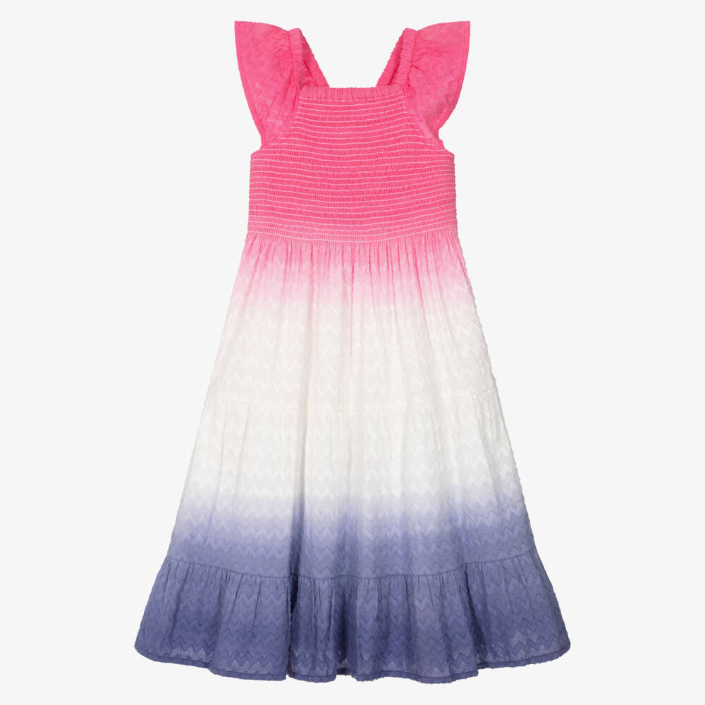Hatley-فستان صيفي قطن للبنات بتدرجات لونية | Childrensalon Outlet