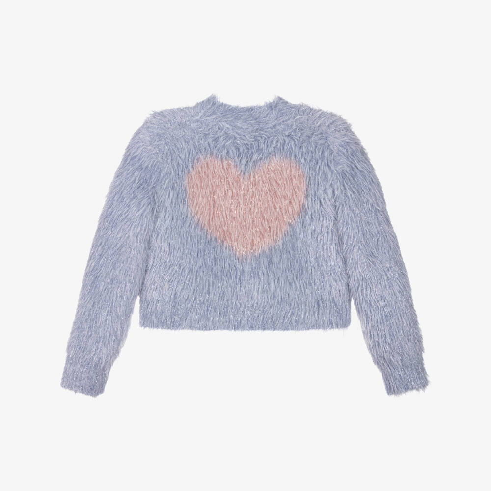 Hatley-كارديغان دافئ للبنات مزين بقلوب لامعة | Childrensalon Outlet