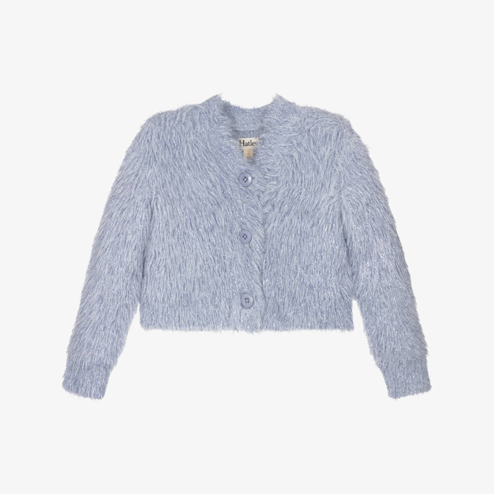 Hatley-كارديغان دافئ للبنات مزين بقلوب لامعة | Childrensalon Outlet