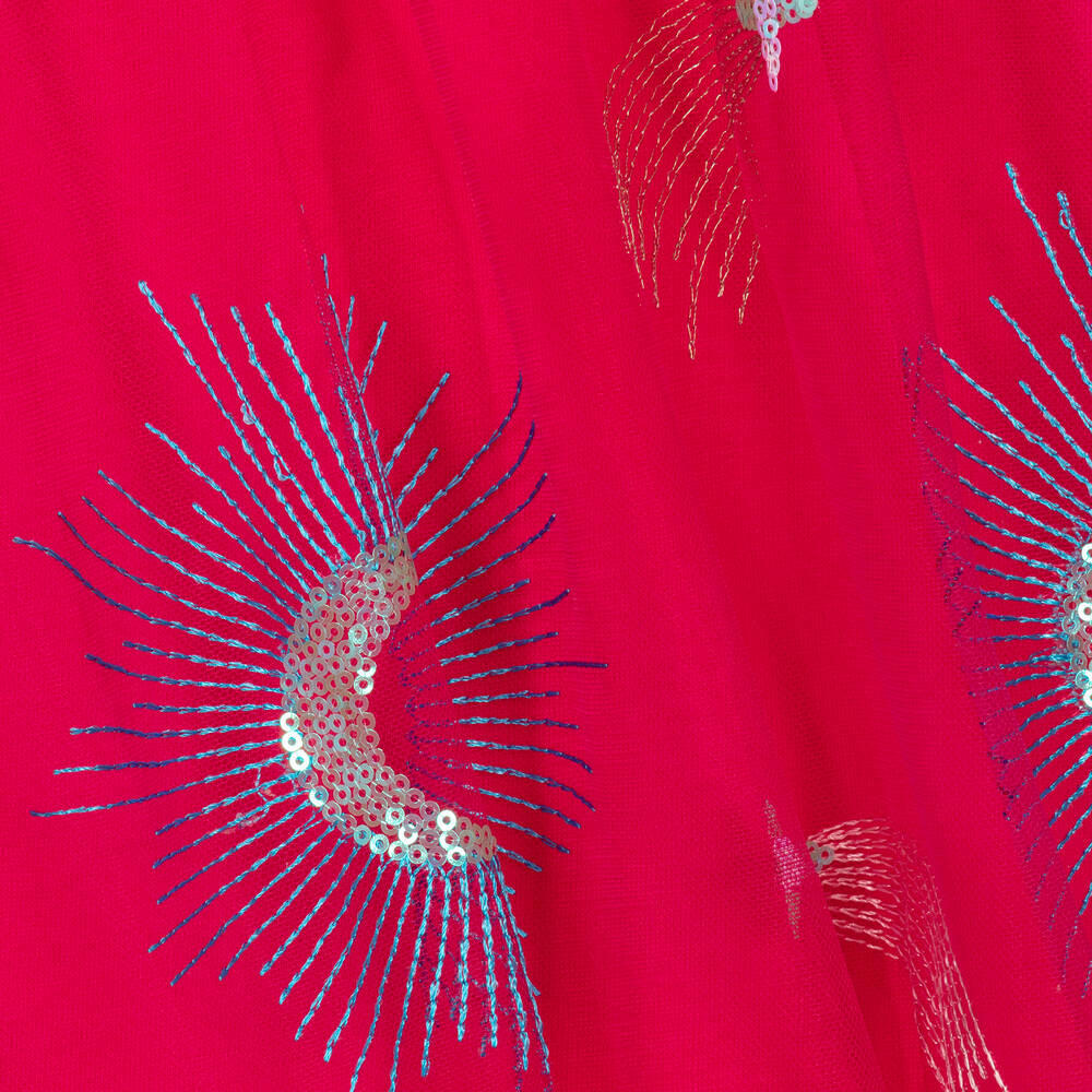 Hatley-فستان قطن لون زهري فيوشيا | Childrensalon Outlet