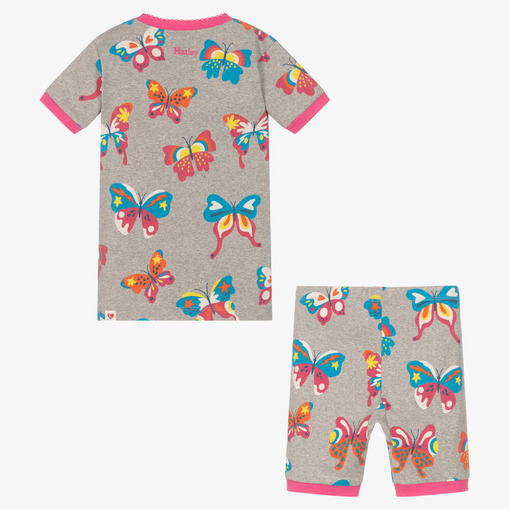 Girls butterfly pyjamas clearance