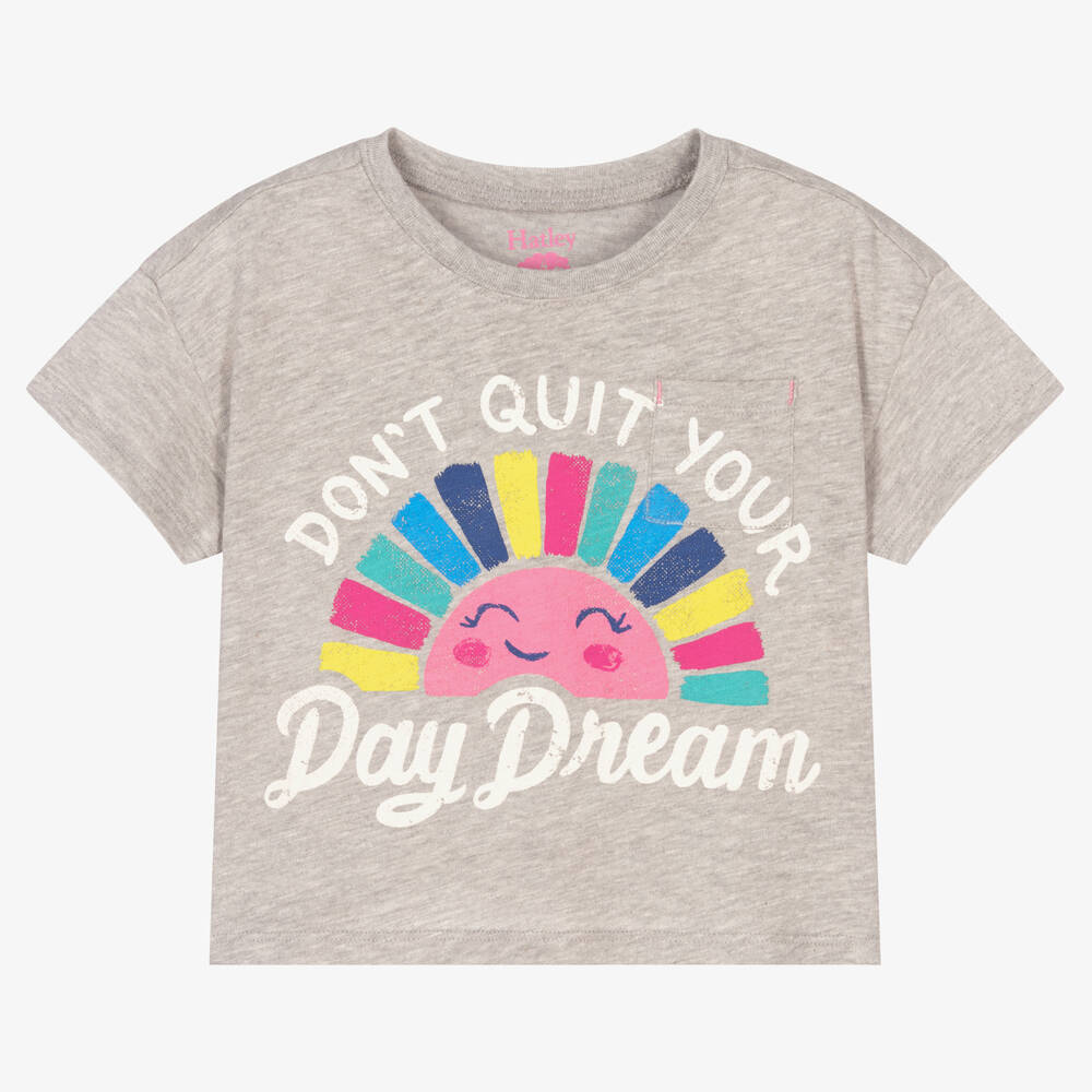 Hatley - Graues Baumwoll-T-Shirt (M) | Childrensalon