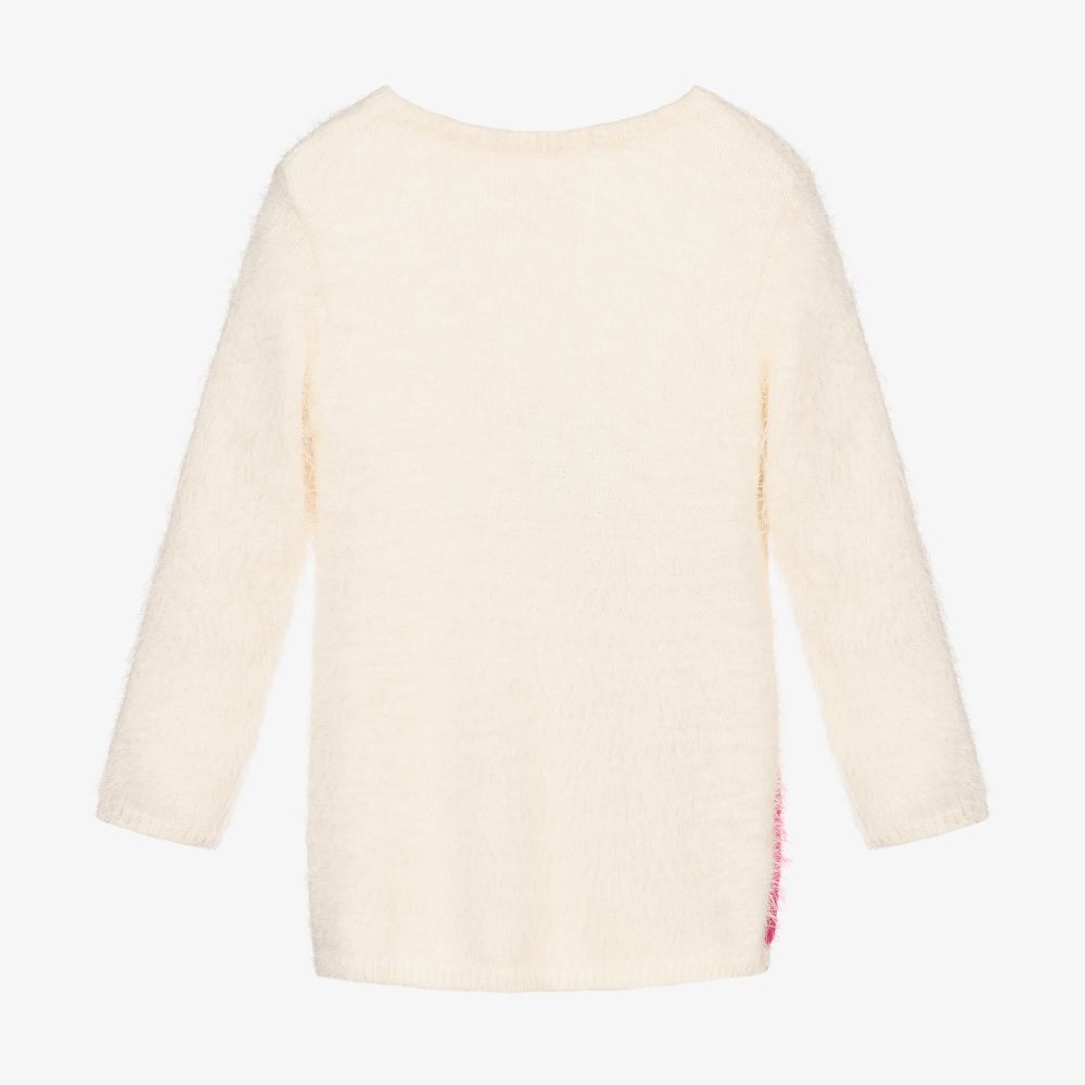 Hatley-Girls Ivory Unicorn Sweater | Childrensalon Outlet