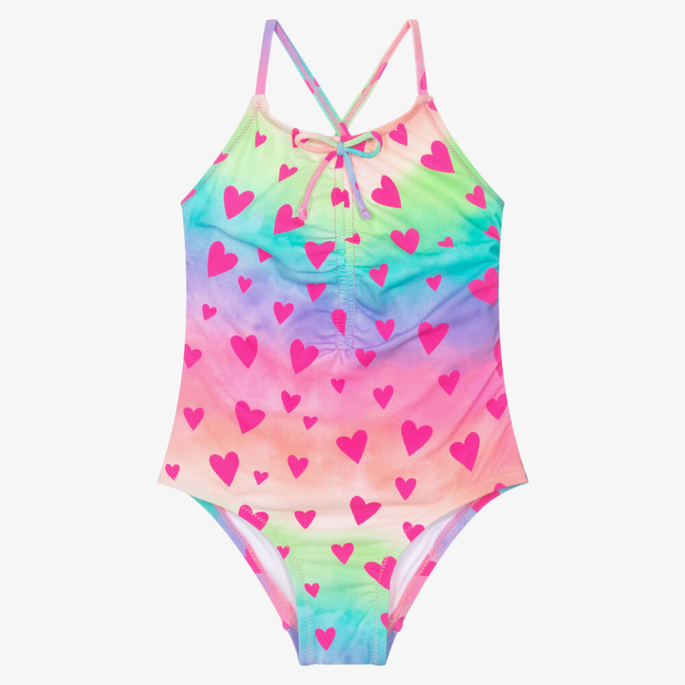 Hatley-Girls Kaleidoscope Heart Swimwear | Childrensalon Outlet