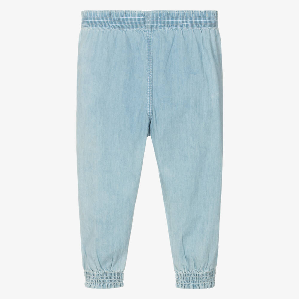 Hatley-Голубые хлопковые брюки для девочек | Childrensalon Outlet