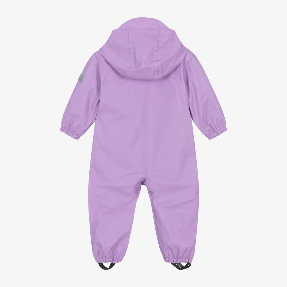 Little Blue House by Hatley-Girls Lilac Waterproof Puddlesuit | Childrensalon Outlet