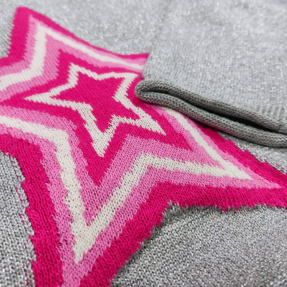 Hatley-Girls Metallic Knit Star Dress | Childrensalon Outlet