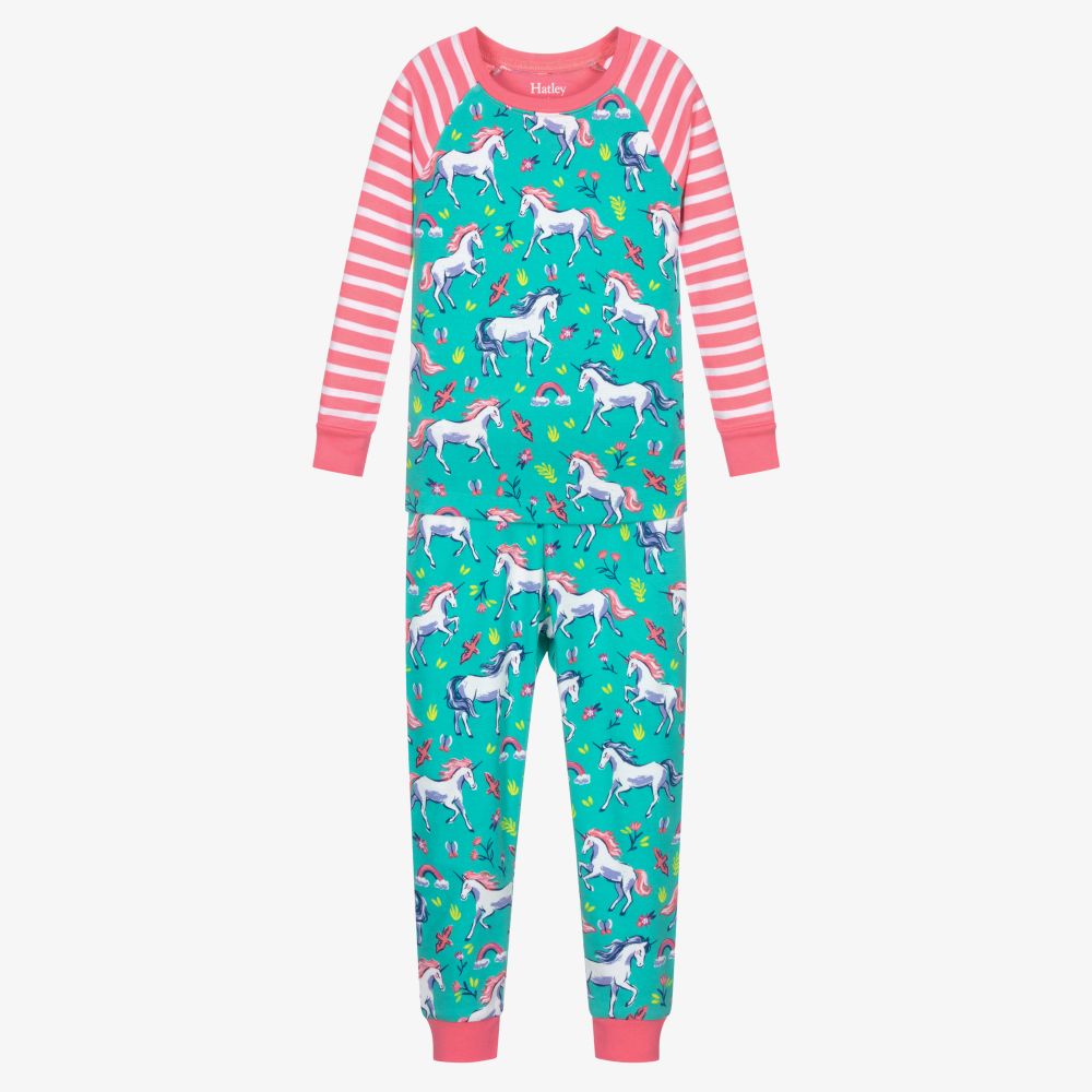 Hatley - Girls Organic Cotton Pyjamas | Childrensalon