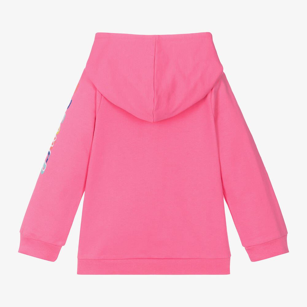 Hatley-Girls Pink Cotton Dreamer Hoodie | Childrensalon Outlet