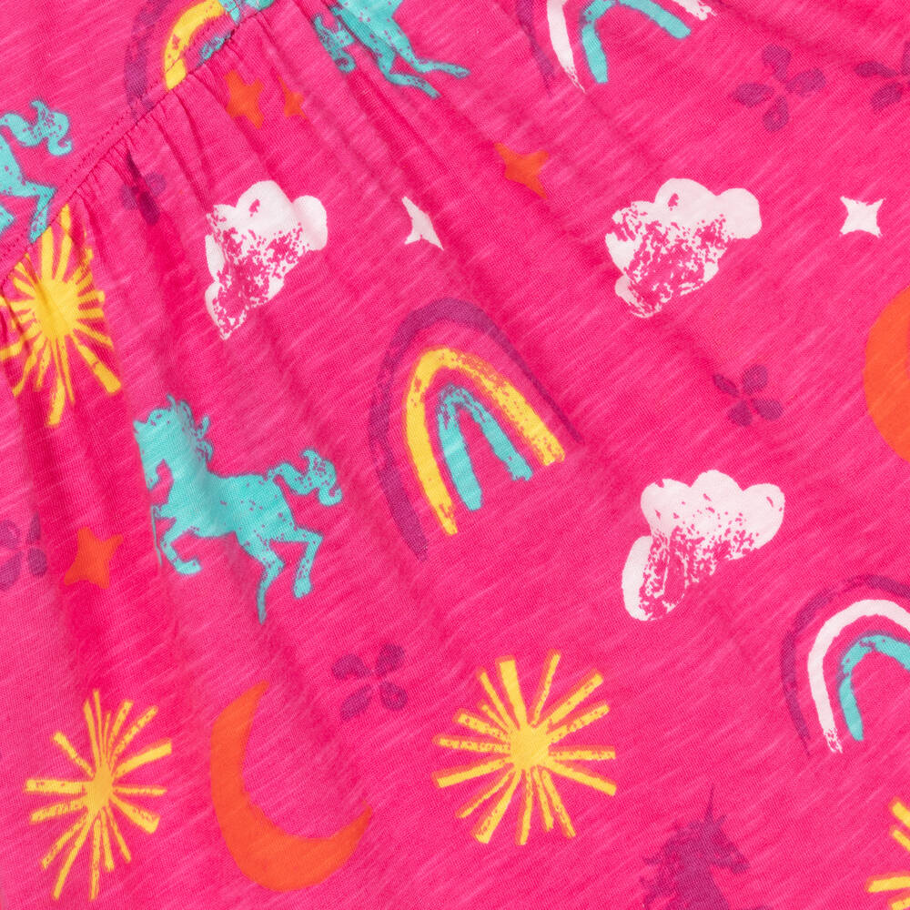 Hatley-Girls Pink Cotton Dress | Childrensalon Outlet