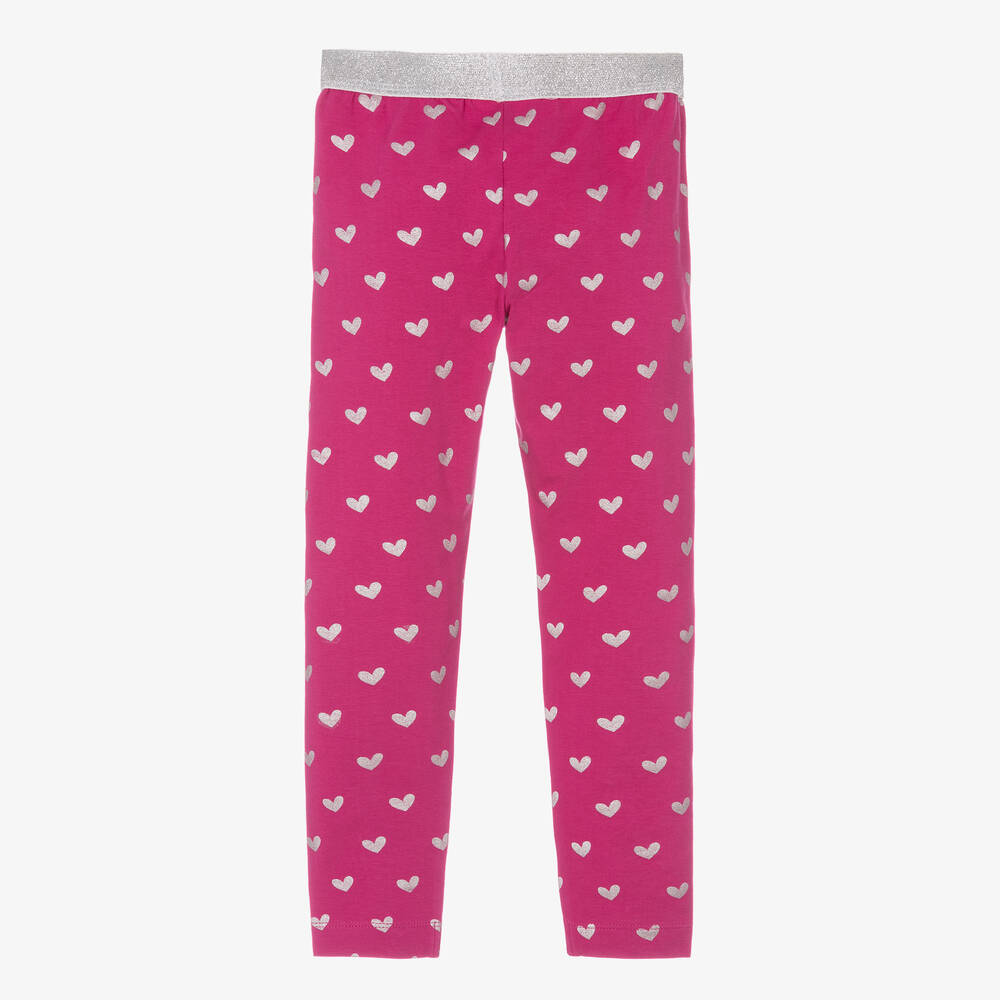 Hatley Leggings - Glitter Hearts Hatley Leggings - Glitter Hearts