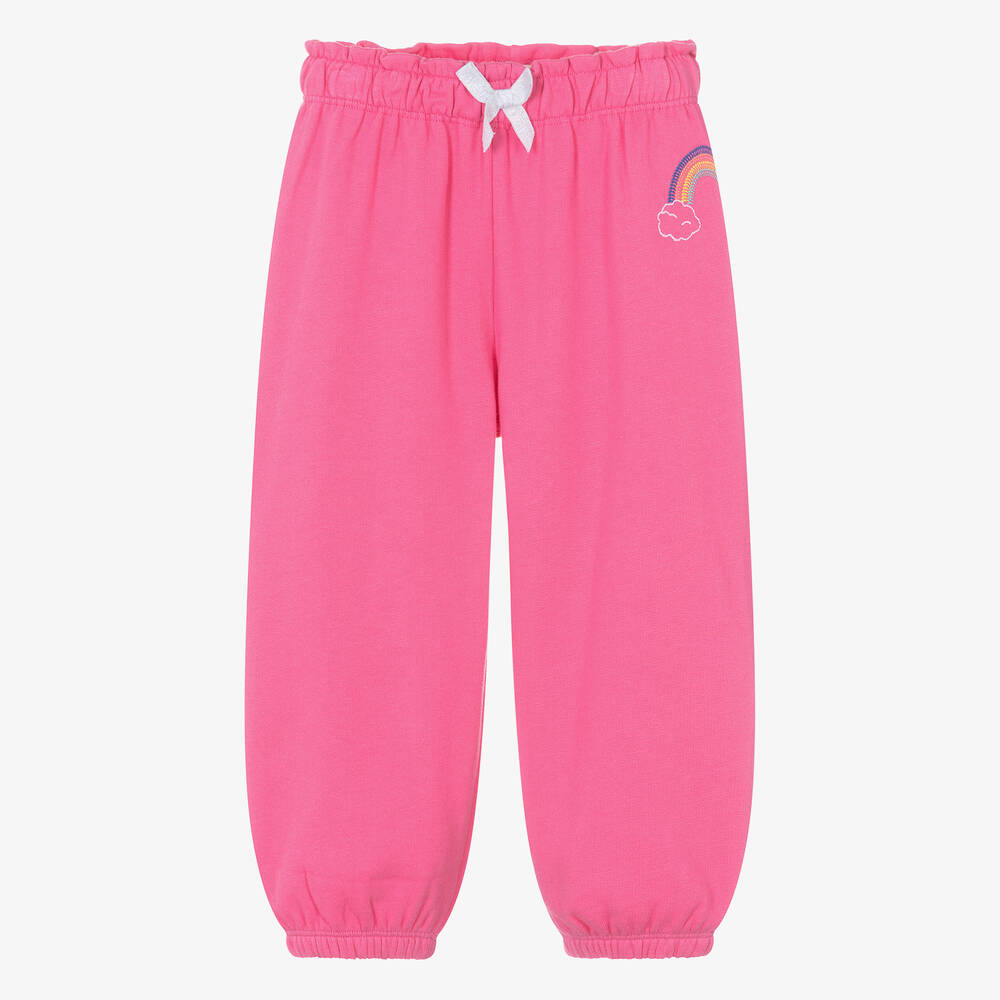Hatley-بنطلون رياضي أطفال بناتي قطن لون زهري | Childrensalon Outlet