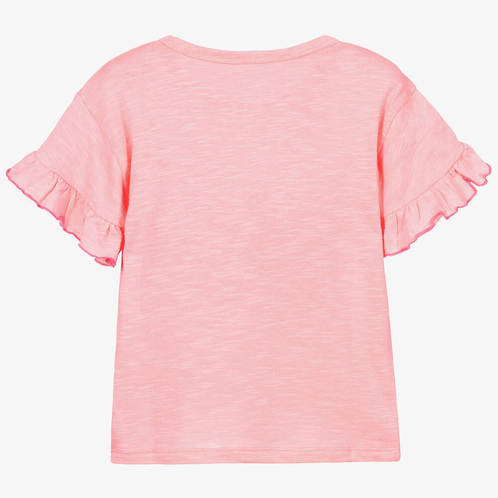 Hatley-Girls Pink Mermaid T-Shirt | Childrensalon Outlet