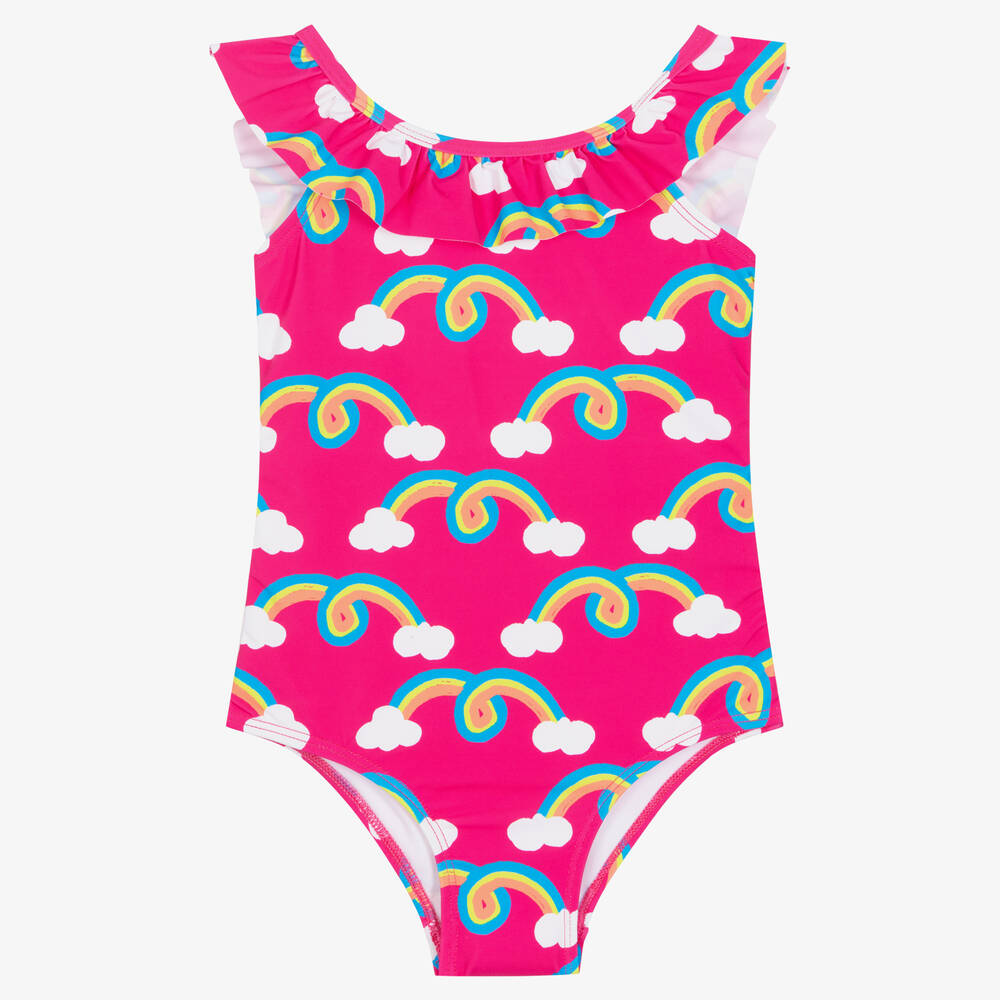 Hatley - Maillot de bain rose arc-en-ciel | Childrensalon