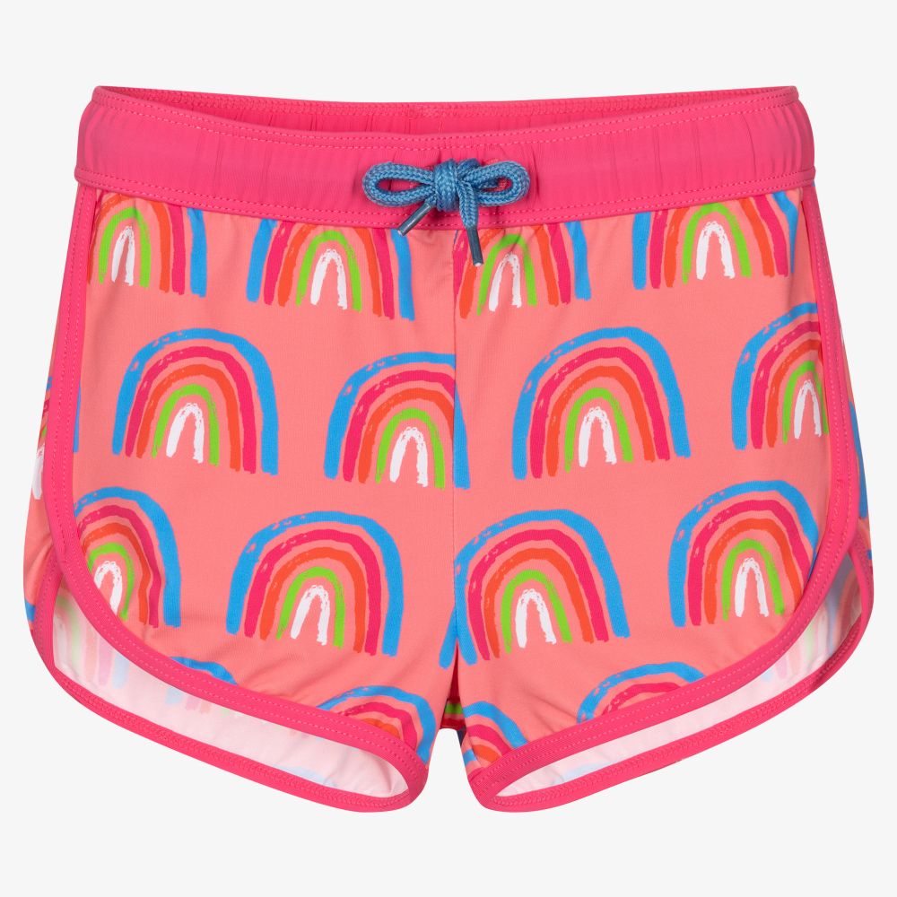 Hatley - Pinke Badeshorts für Mädchen | Childrensalon