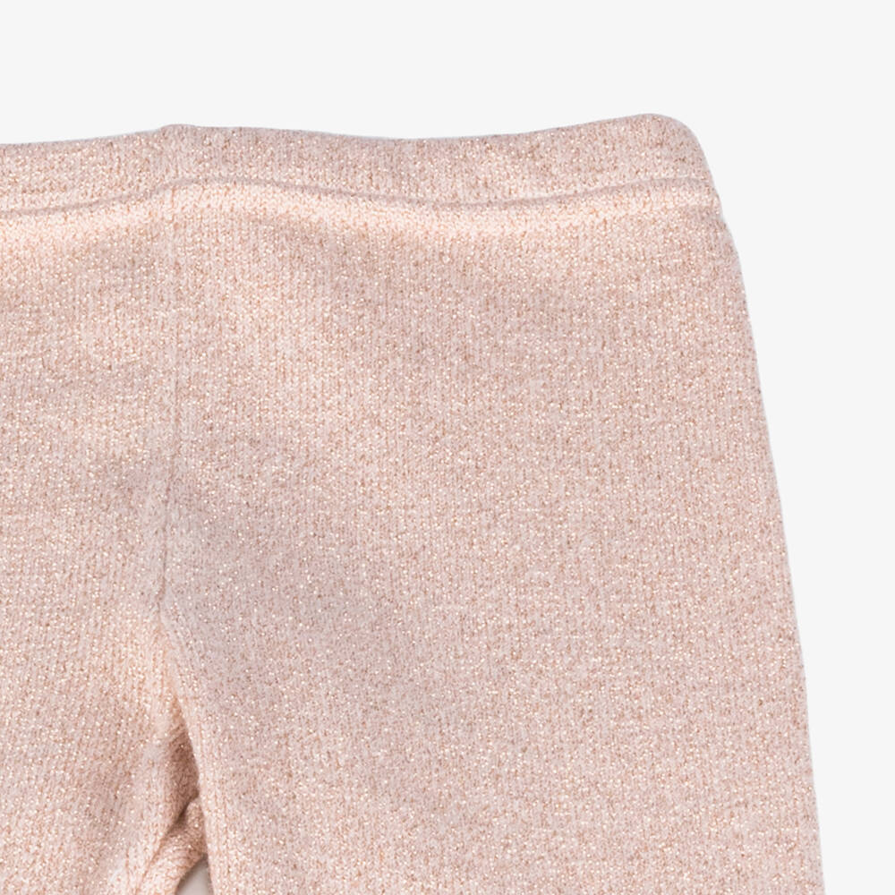 Hatley-Girls Radiant Gold Sparkle Tights | Childrensalon Outlet