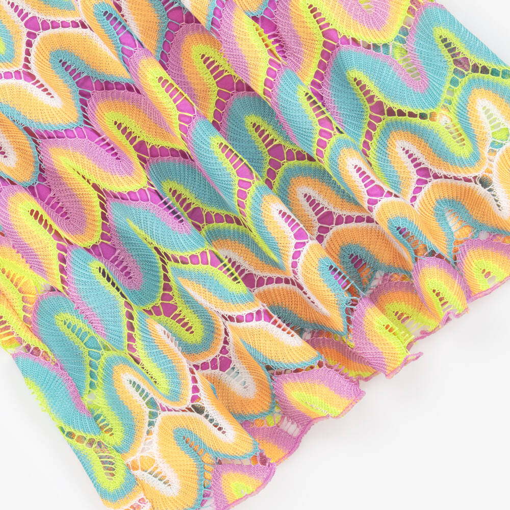 Hatley-Girls Rainbow Crochet Lace Dress | Childrensalon Outlet