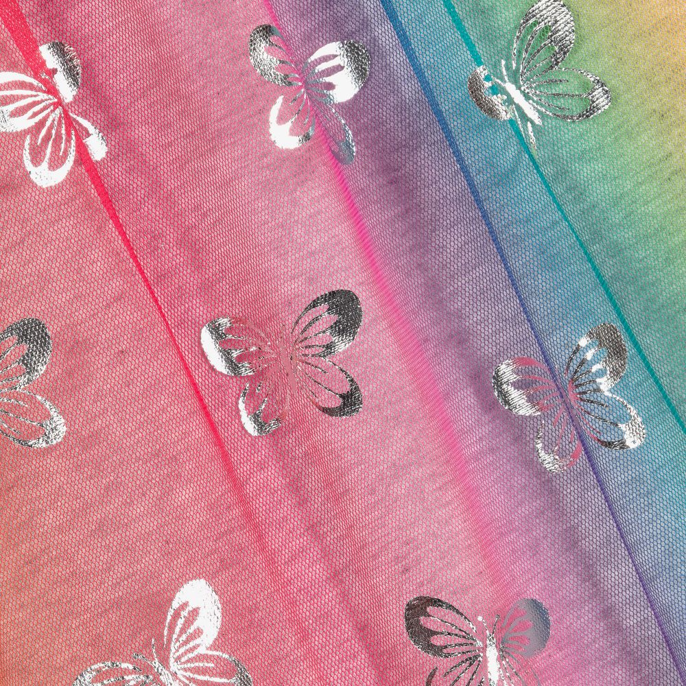 Hatley-فستان قطن وتول بطبعة ملونة | Childrensalon Outlet