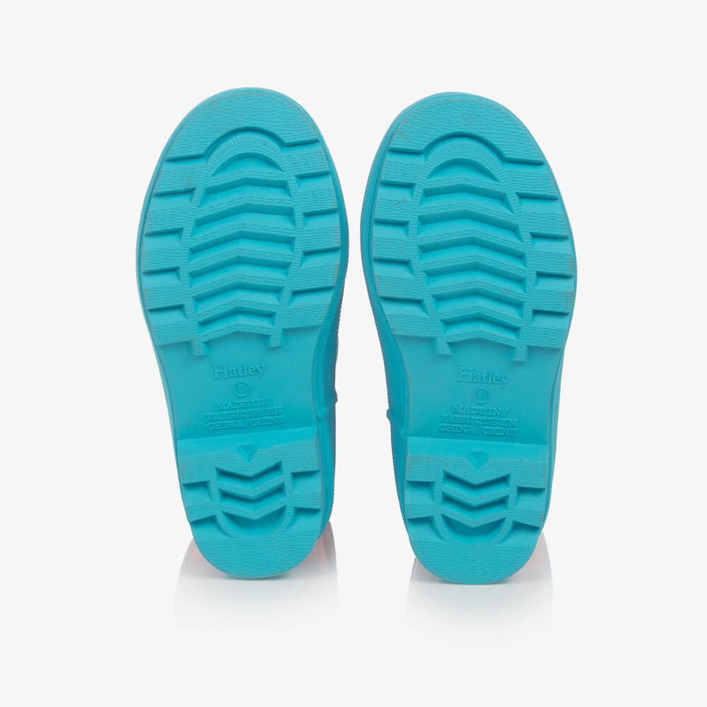 Hatley-Girls Raindrop Pink Weather Boots | Childrensalon Outlet