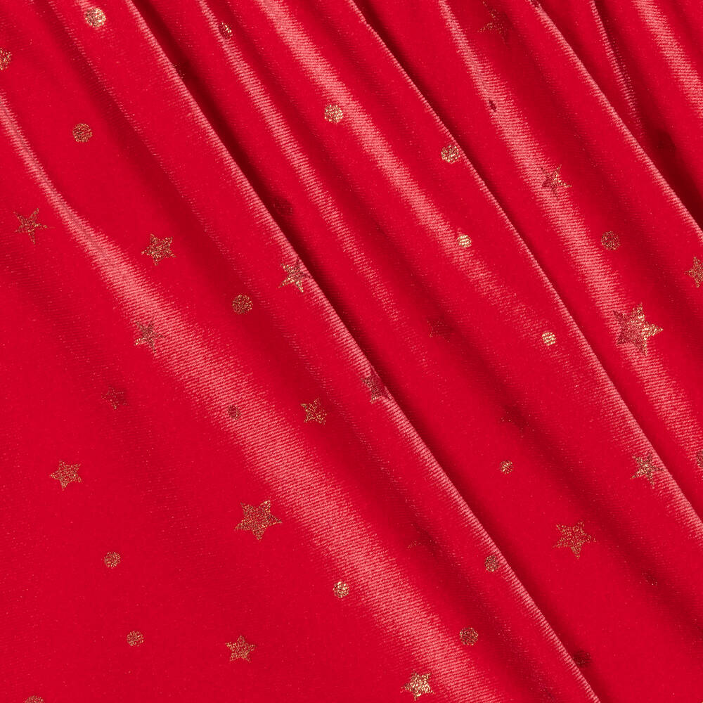 Hatley-فستان قطيفة لون أحمر | Childrensalon Outlet