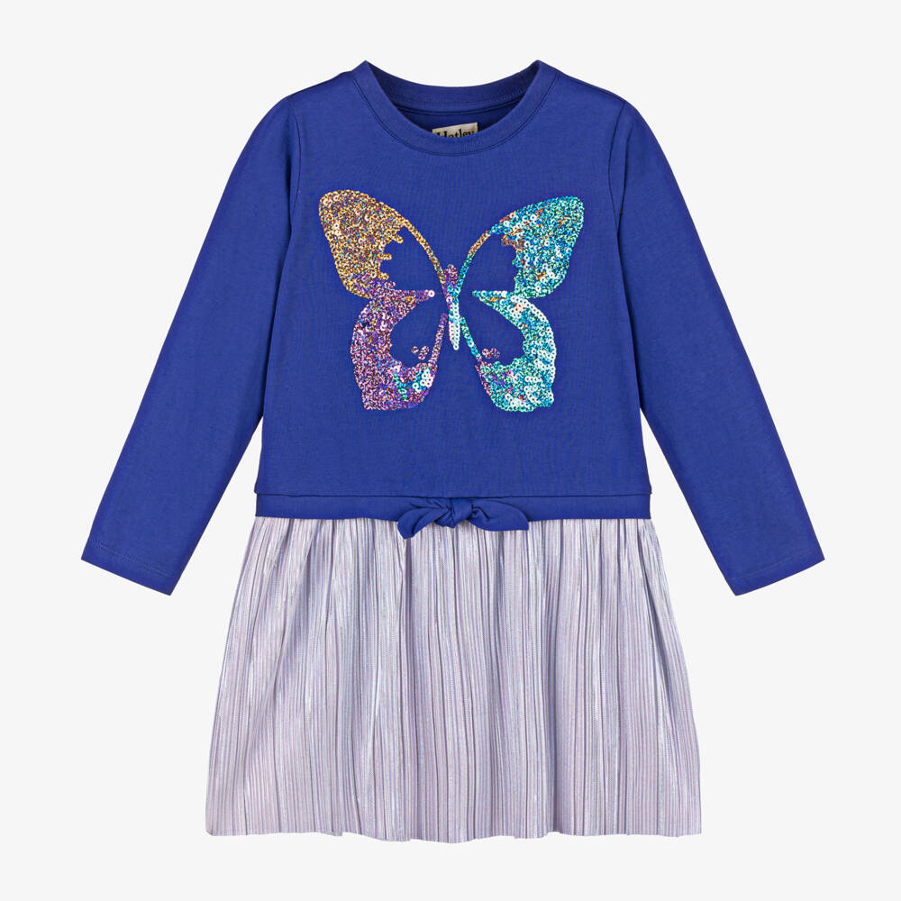 Hatley-Girls Sequin Butterfly Party Dress | Childrensalon Outlet