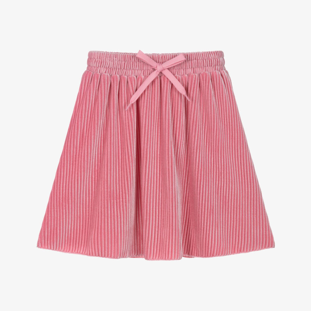 Hatley-Юбка из блестящего розового велюра для девочек | Childrensalon Outlet