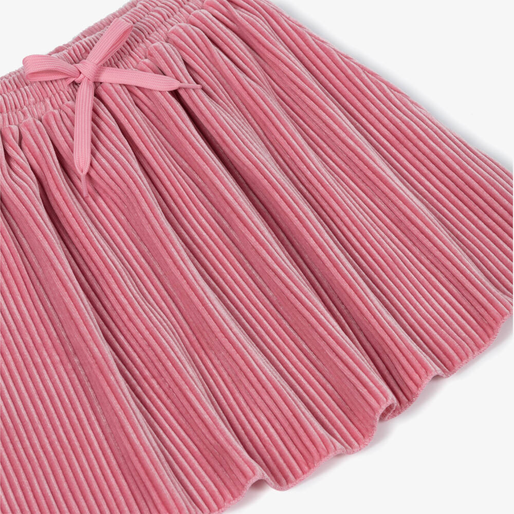 Hatley-Юбка из блестящего розового велюра для девочек | Childrensalon Outlet