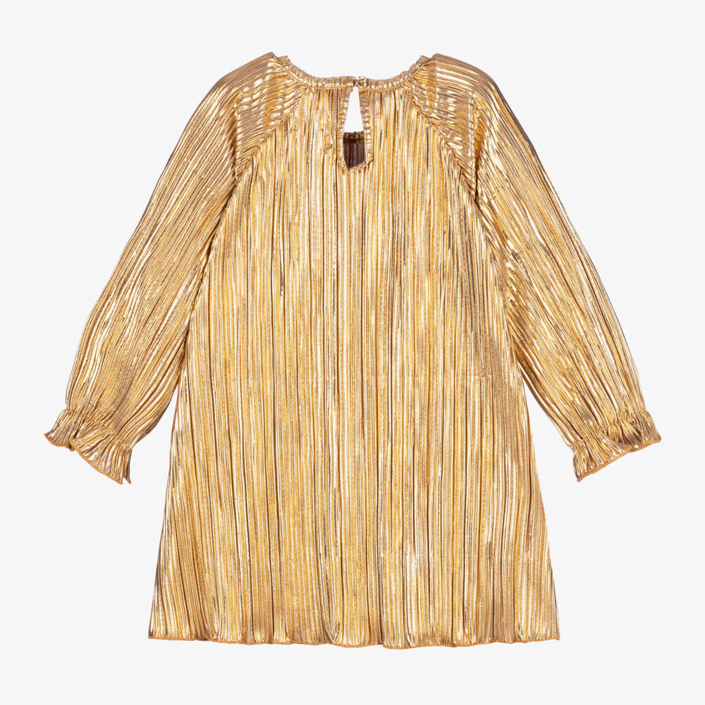 Hatley-Girls Shimmering Pleated Gown | Childrensalon Outlet